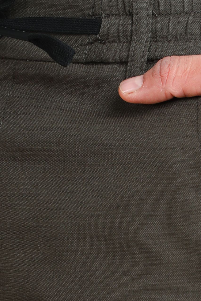 Olive Green Joggers Pants view 6