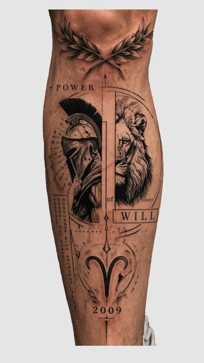 Mythical Power Tattoo