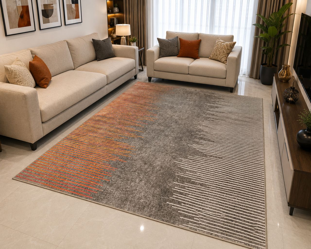 Luxury Vintage Medallion Area Rug – 5×7 ft. view 4