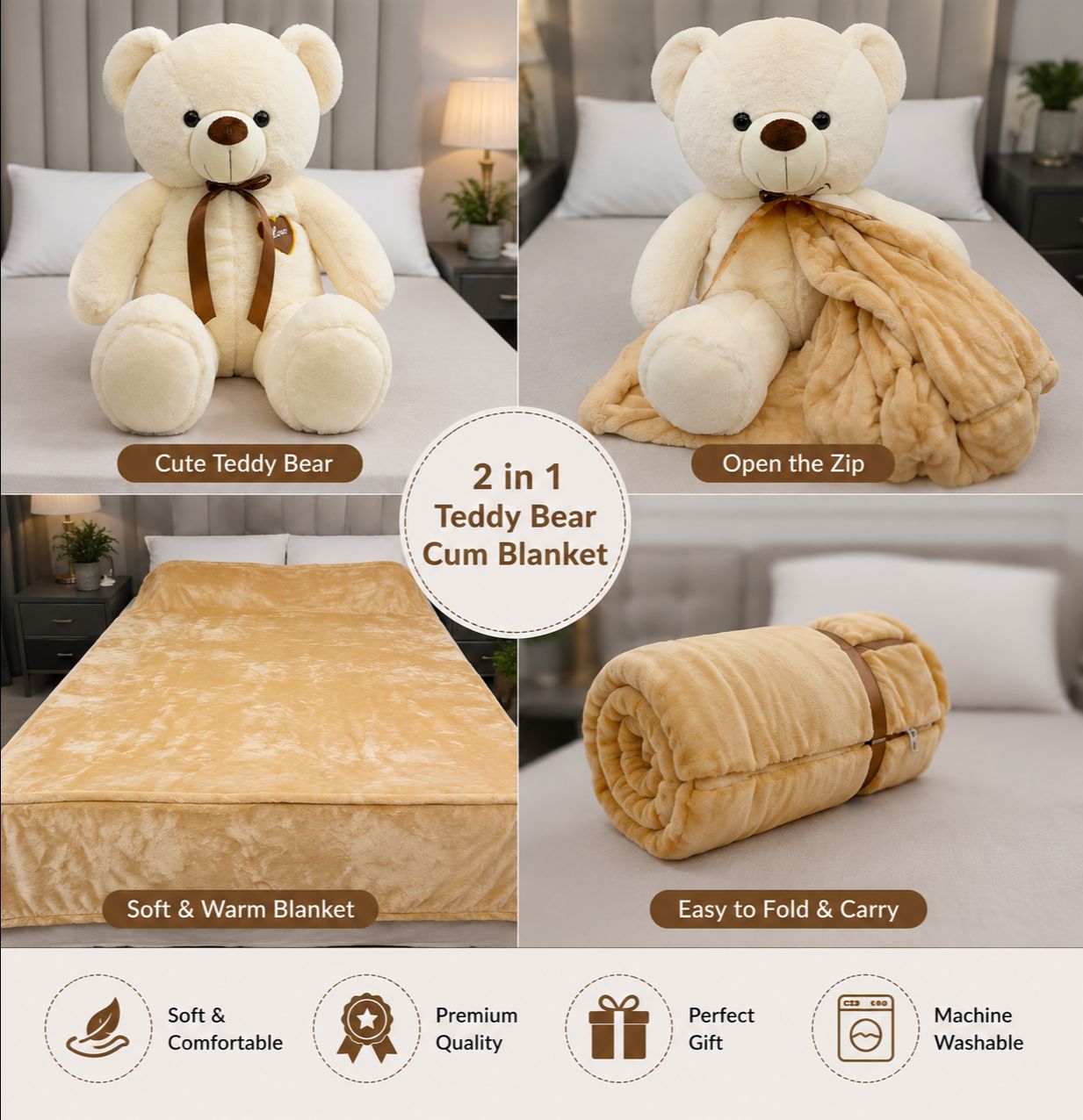 2 in 1 Toy Cum Blanket view 5