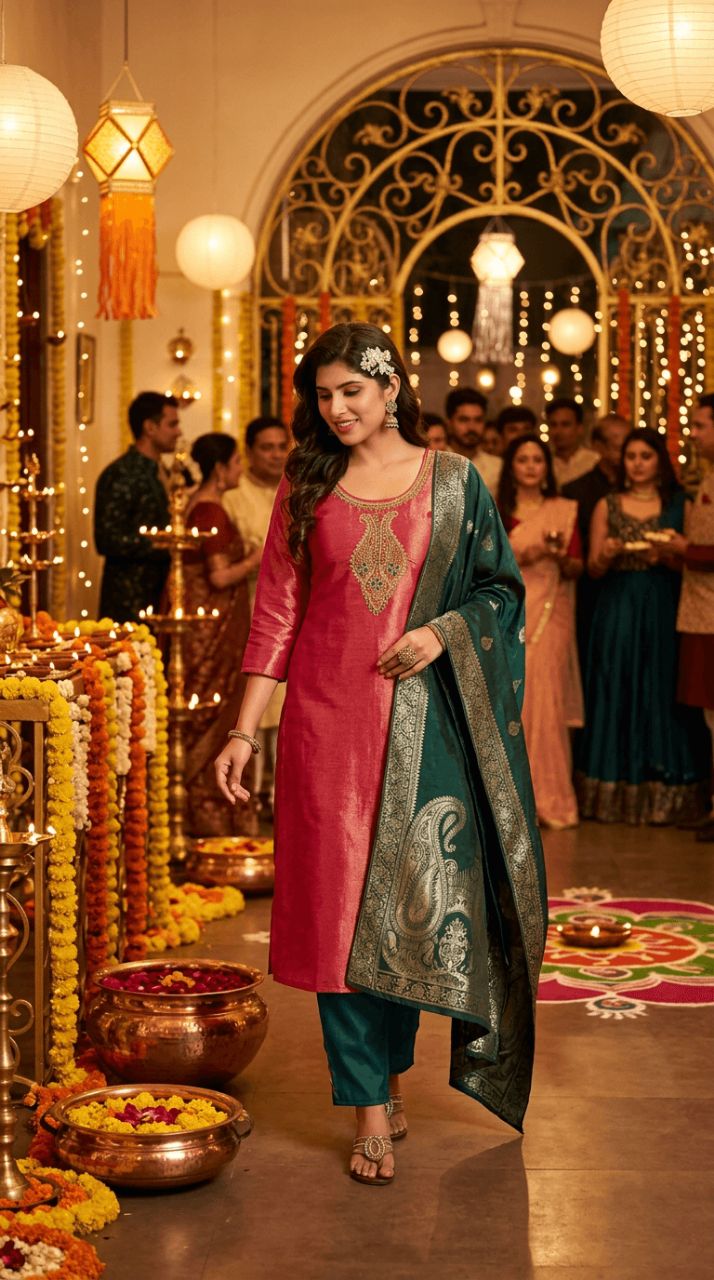 Drishti Kurta Set view 3