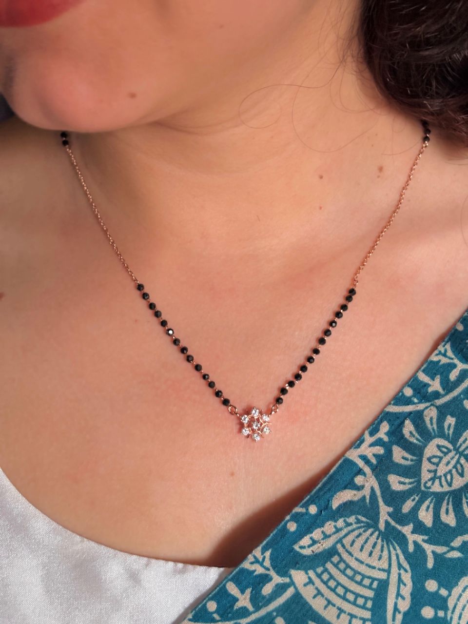 925 Silver Mangalsutra view 3