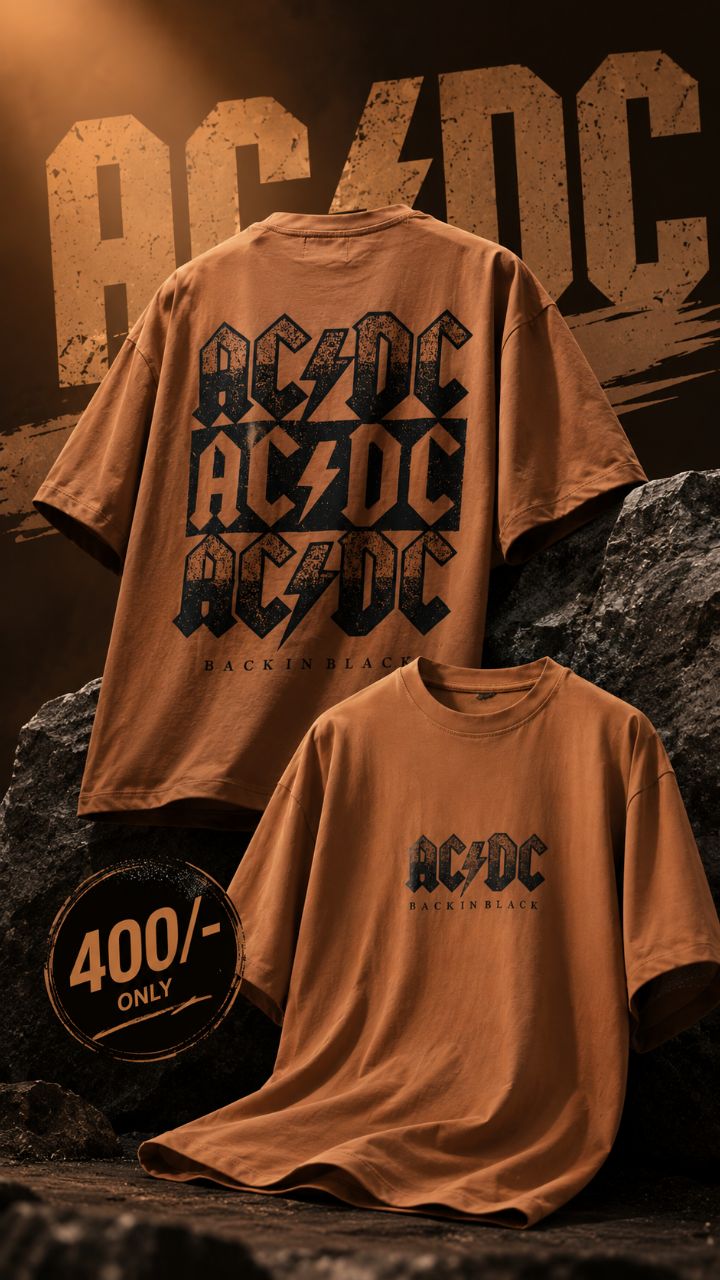 AC/DC Back in Black T-Shirt view 2