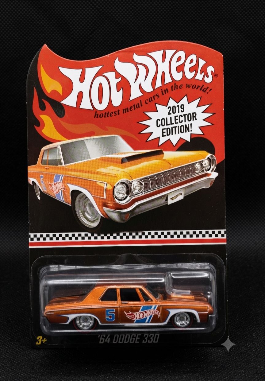 Hot Wheels 2019 Collector Edition – '64 Dodge 330 | Premium Die-Cast Collectible