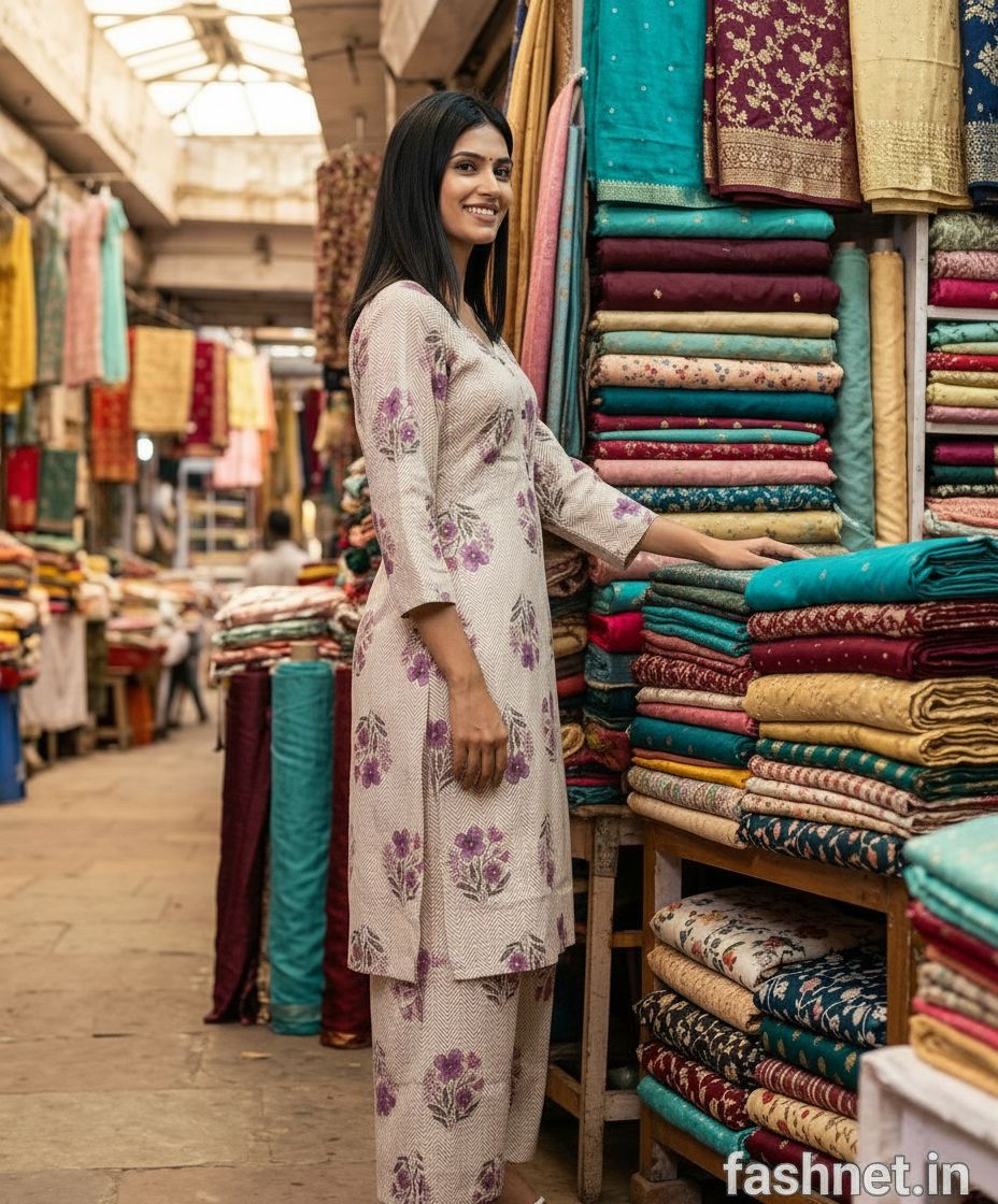 Floral Kurta Set/ Cord Set view 5