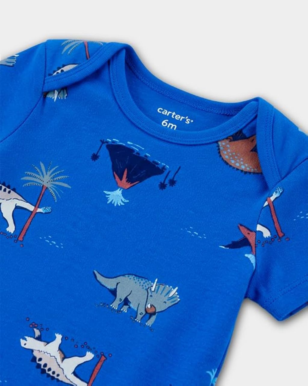Carter's Baby Boy 3-Pack Cotton Bodysuits in Outerspace Print | Soft Baby Innerwear view 2