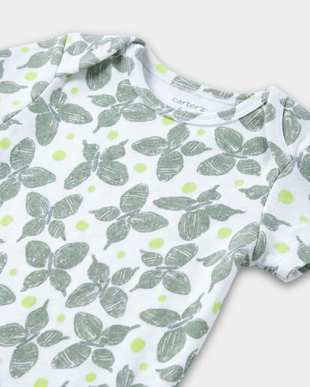 Carter's Baby Girl 3-Pack Cotton Bodysuits in Floral Print | Soft Baby Innerwear 5 view 2