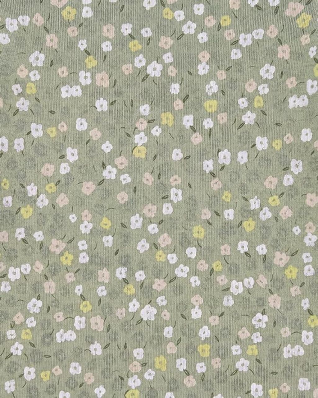 Carter's Baby Girl 3-Pack Cotton Bodysuits in Floral Print | Soft Baby Innerwear 5 view 3