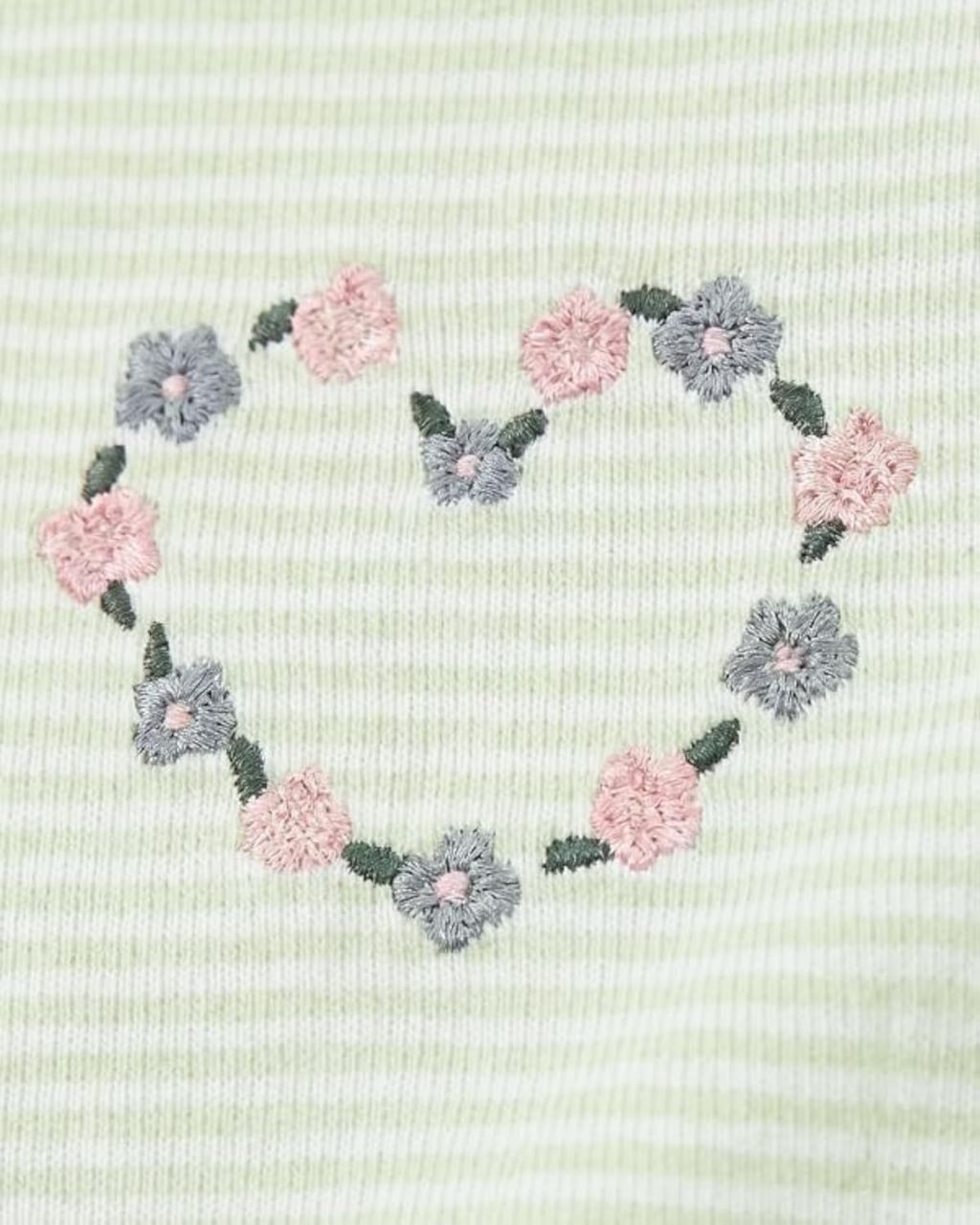 Carter's Baby Girl 3-Pack Cotton Bodysuits in Floral Print | Soft Baby Innerwear 5 view 5