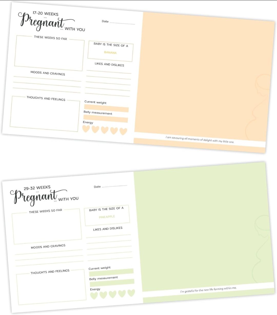 My Pregnancy Record Book | Capture Special Moments & Milestones | Keepsake Journal for Expecting Moms | Organized, Thoughtful, and Beautifully Designed view 5