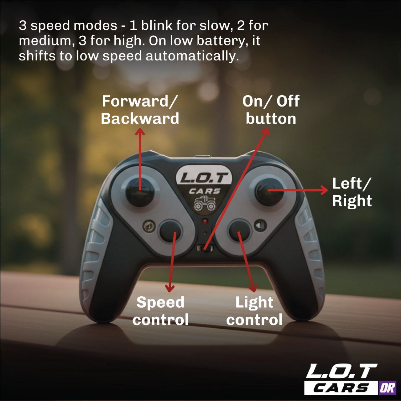 L.O.T Cars Knox - Off-Road RC Truck view 4