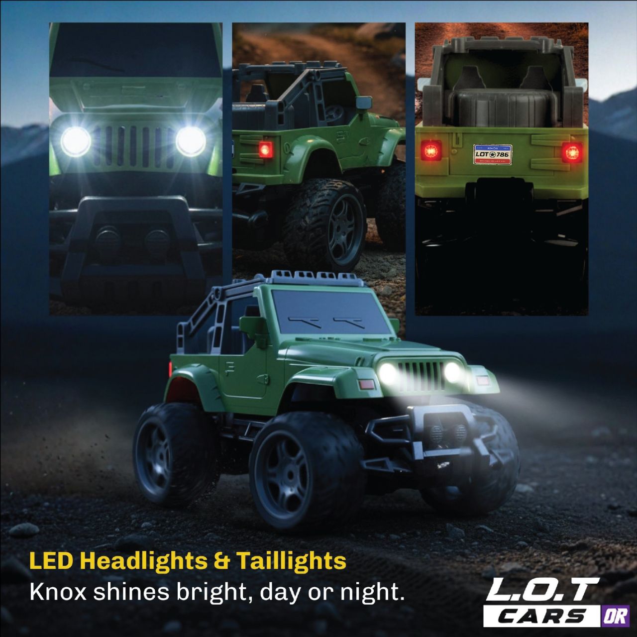 L.O.T Cars Knox - Off-Road RC Truck view 6