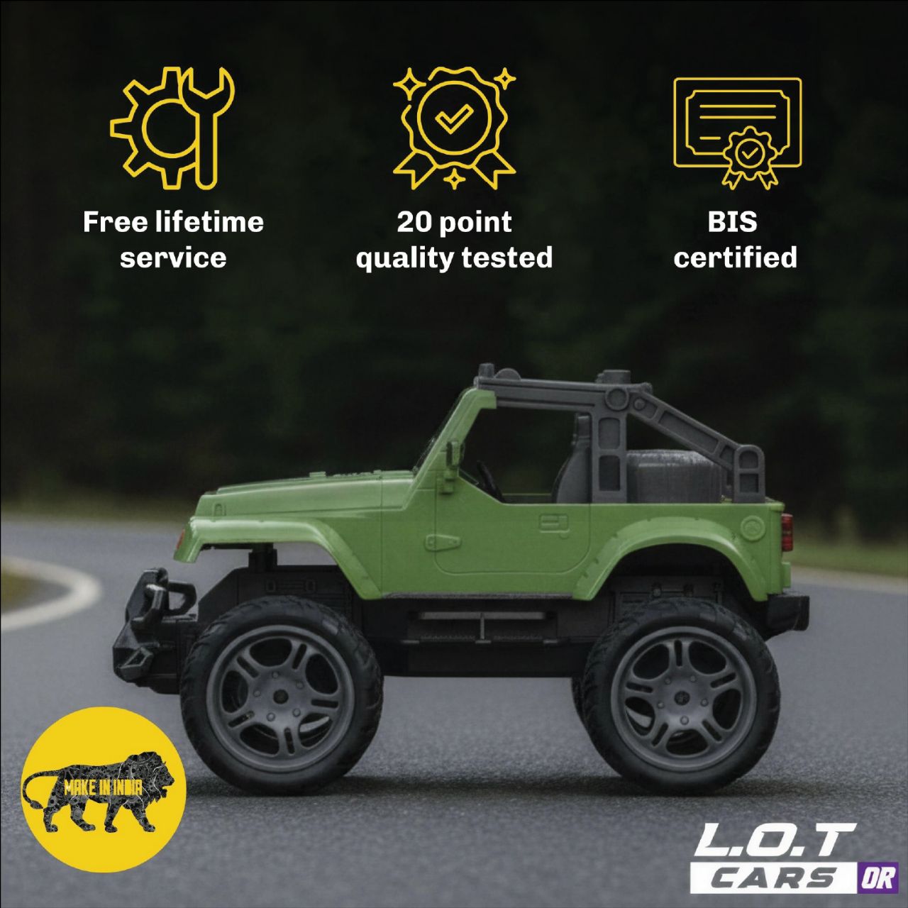 L.O.T Cars Knox - Off-Road RC Truck view 5