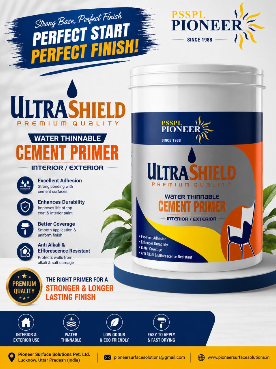 ULTRASHIELD Water Thinnable Cement Primer