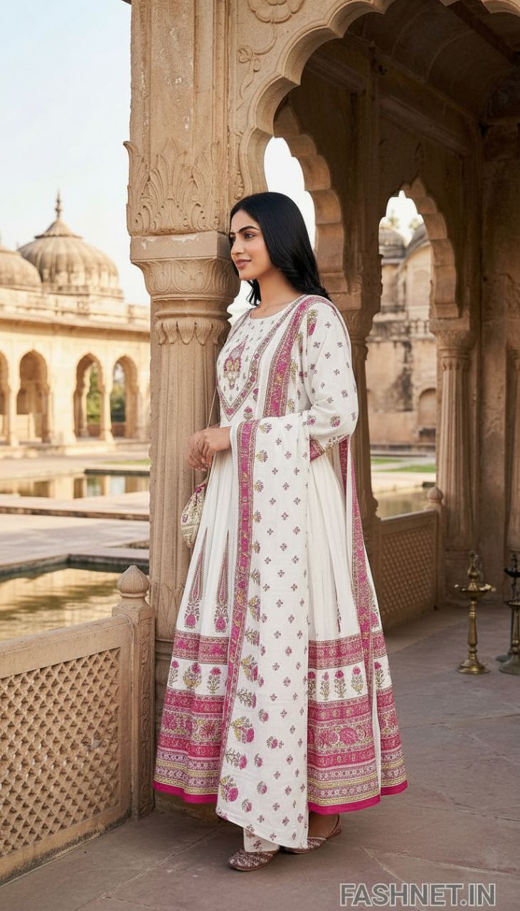 Elegant Anarkali Suit view 4