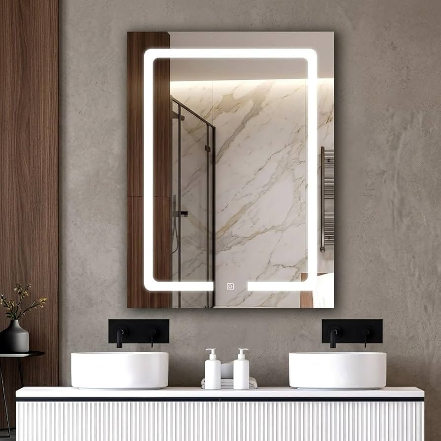Bathroom Mirror Installation