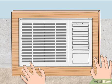 Window AC Frame Installation