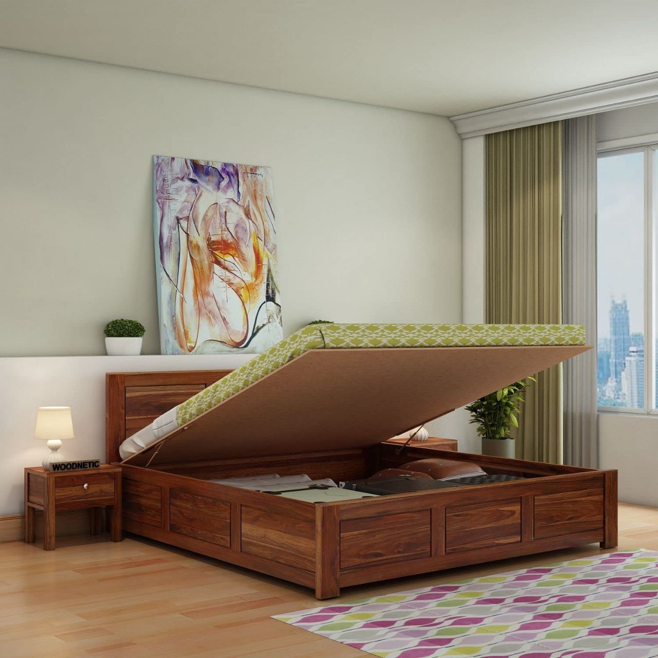 Hydraulic Bed Single Assembly view 2