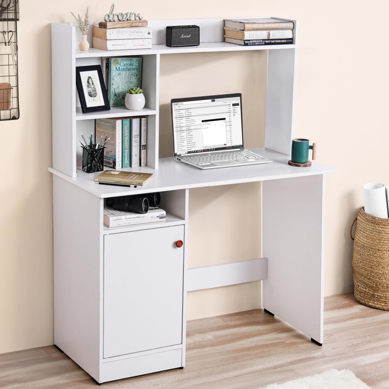 Study Table / Workspace Table With Drawers