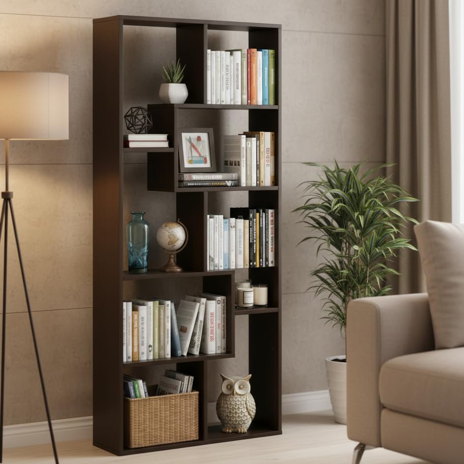 Book shelf / bookcase assembly view 3