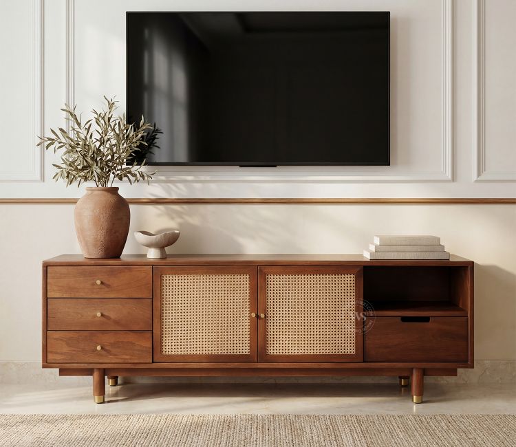 TV Unit Bench Assembly