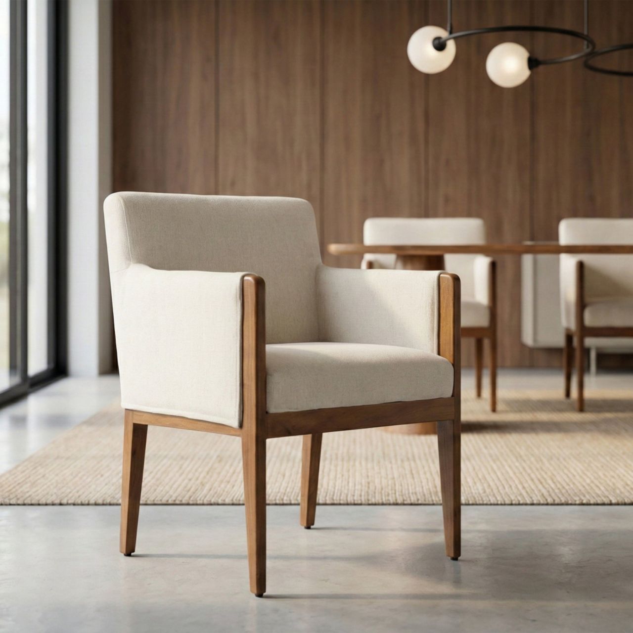Dining chair assembly