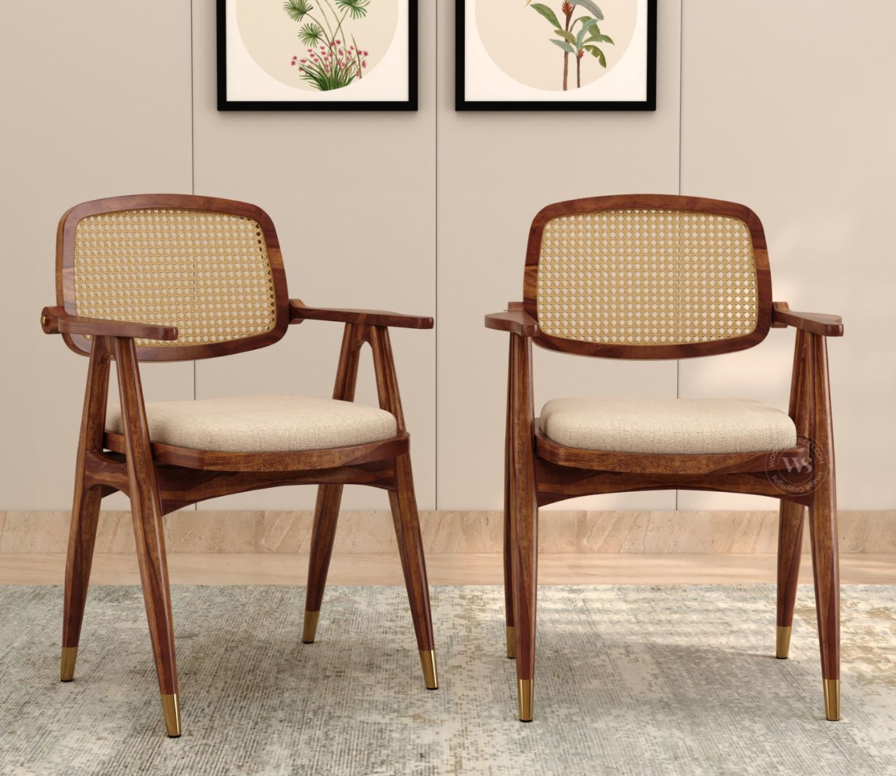 Dining chair assembly view 2