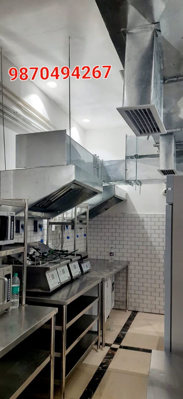 Alam Commercial Kitchen Ducting Exhaust Hood view 2