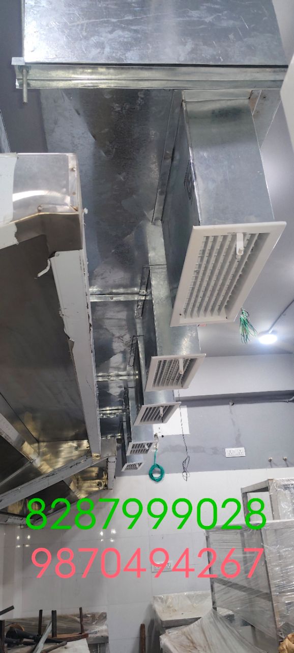 Stainless Steel Kitchen Exhaust Hood view 2