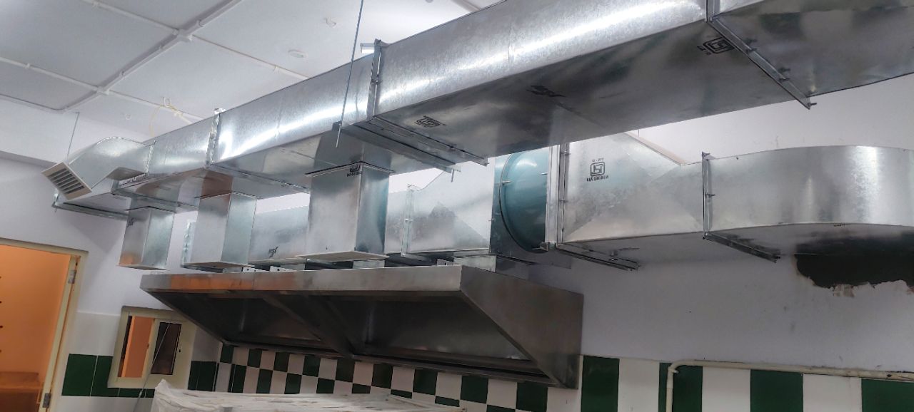 Commercial Kitchen Exhaust Hood view 2