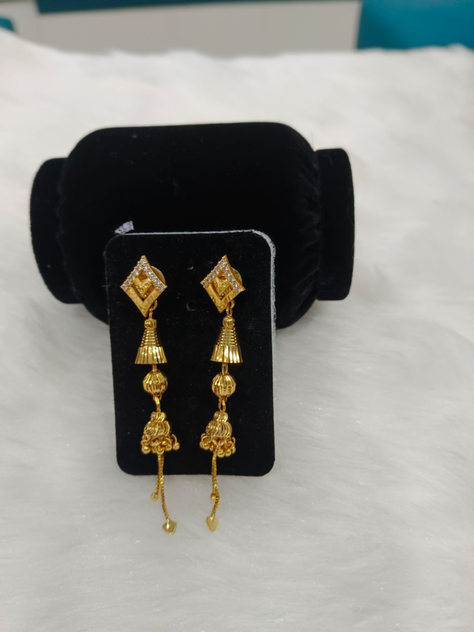 Gold Plated Earrings 008 view 4