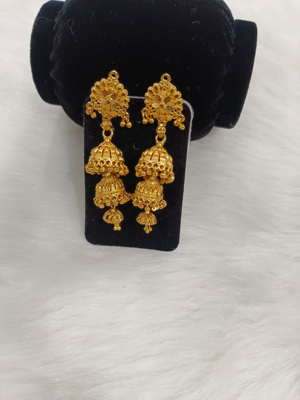 Gold Plated Earrings 13 view 3
