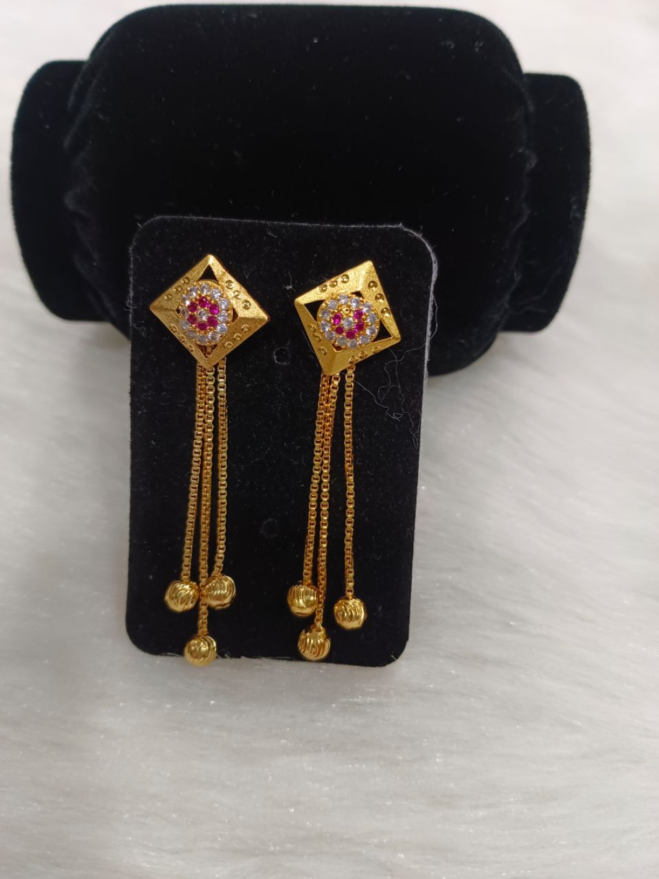 Gold Plated Earrings 16 view 3