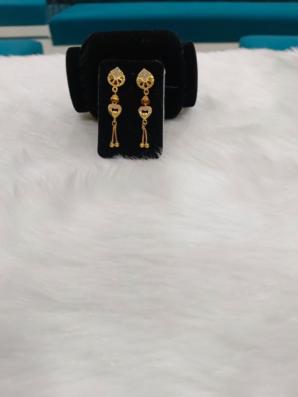 Gold Plated Earrings 17 view 2