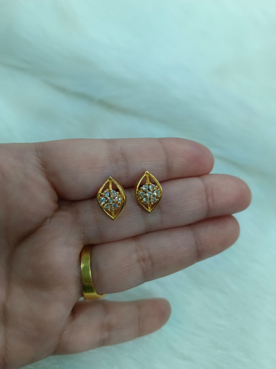 Gold Plated Earrings 23 view 3