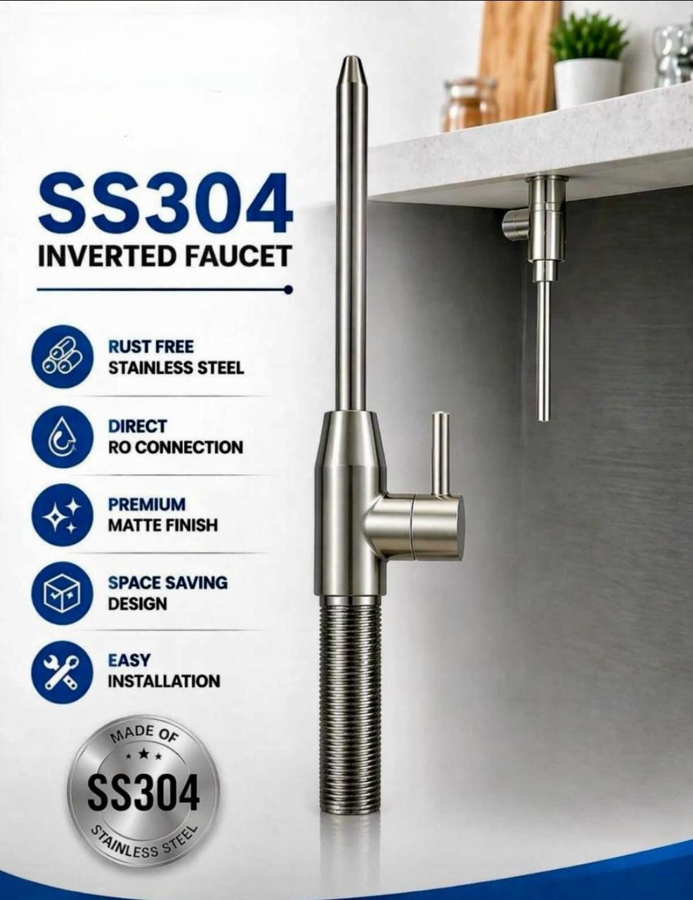 SS304 Inverted Faucet view 2