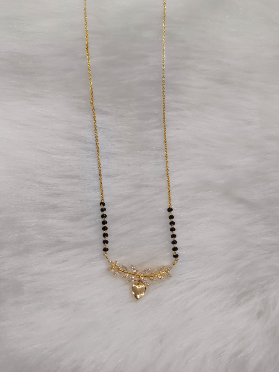 Heart Leaf Mangalsutra 004 view 4