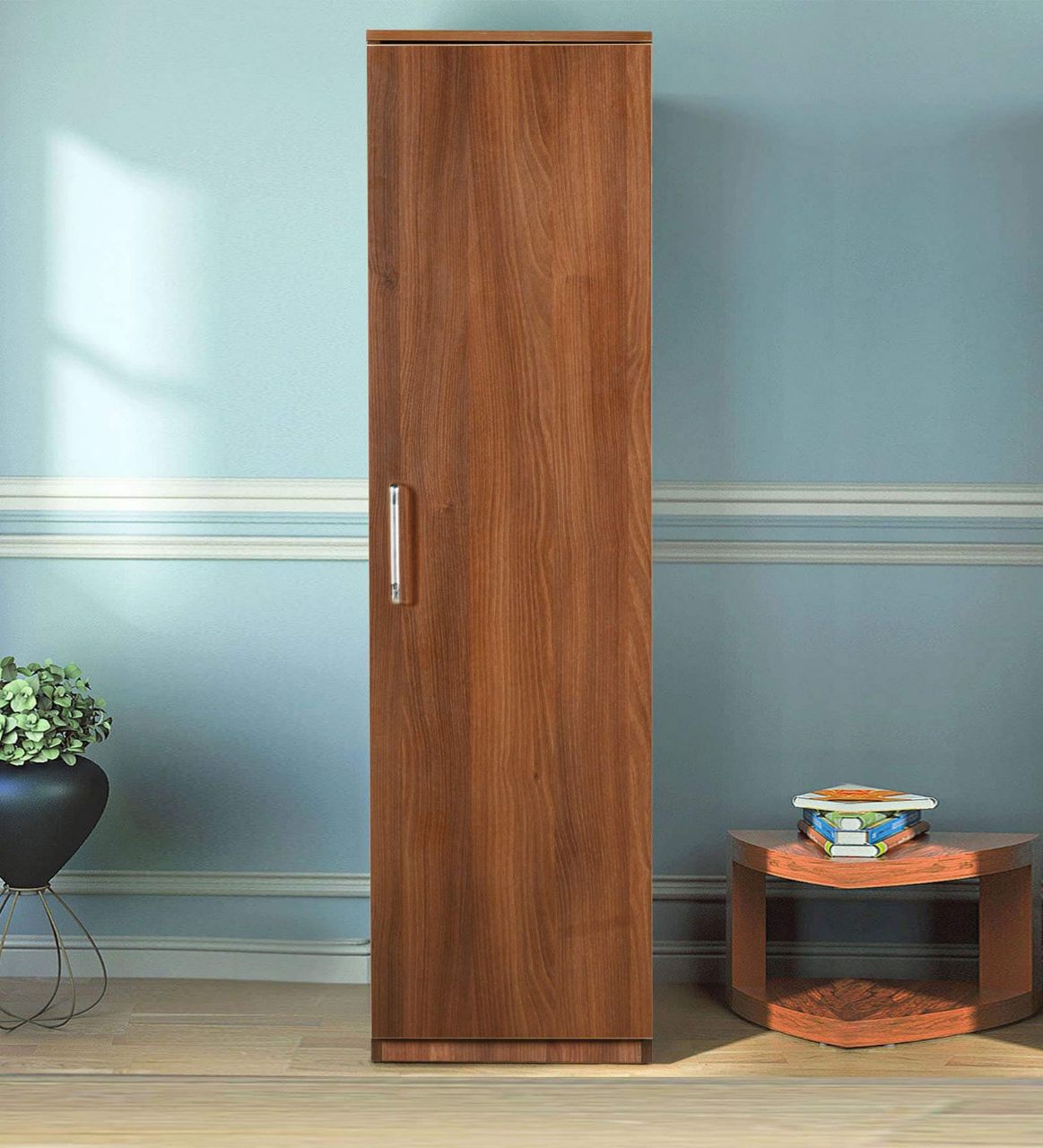 Single Door Wardrobe Assembly