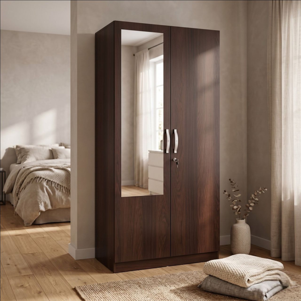 Double Ddoor Wardrobe Assembly