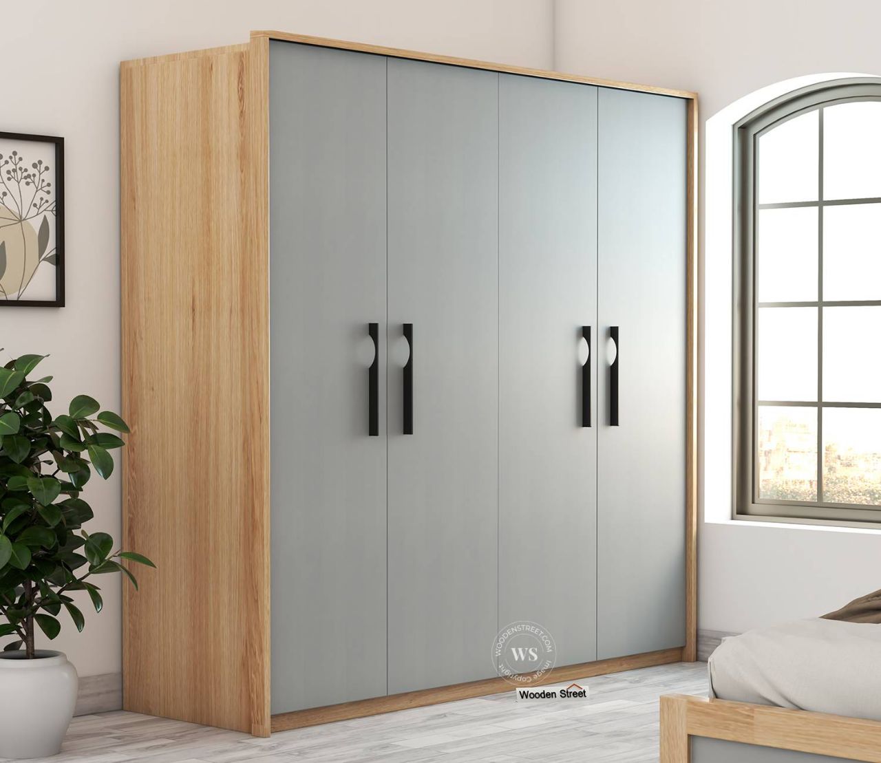 Four Door Wardrobe Assembly