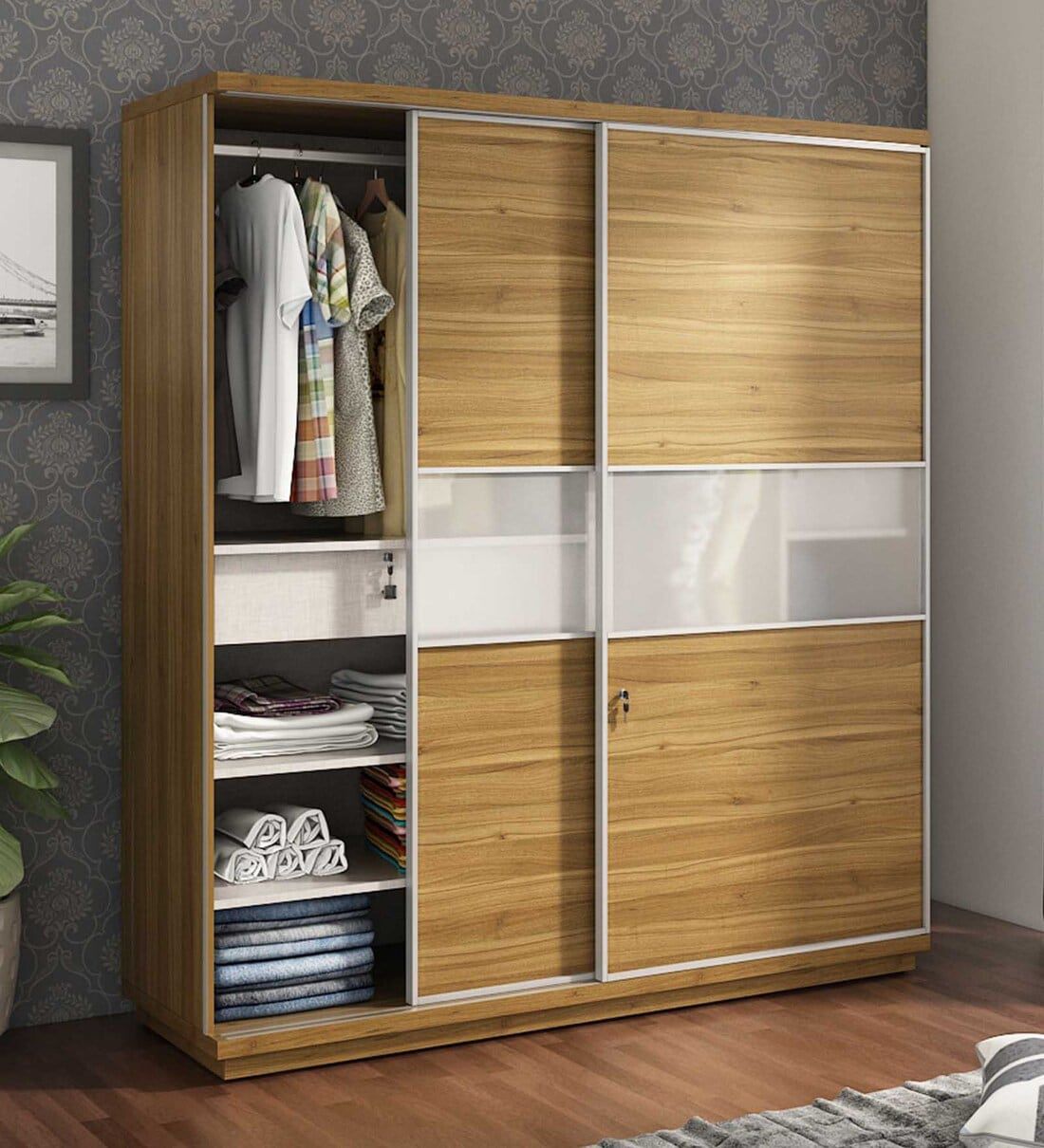 Sliding Soor Wardrobe Assembly