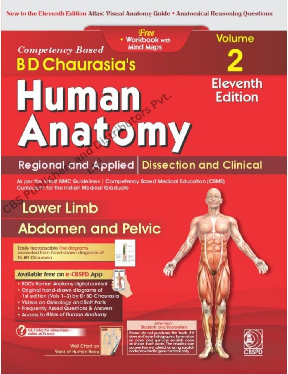 BD Chaurasia's Human Anatomy (4 Vol. Set) 11th Edition view 5