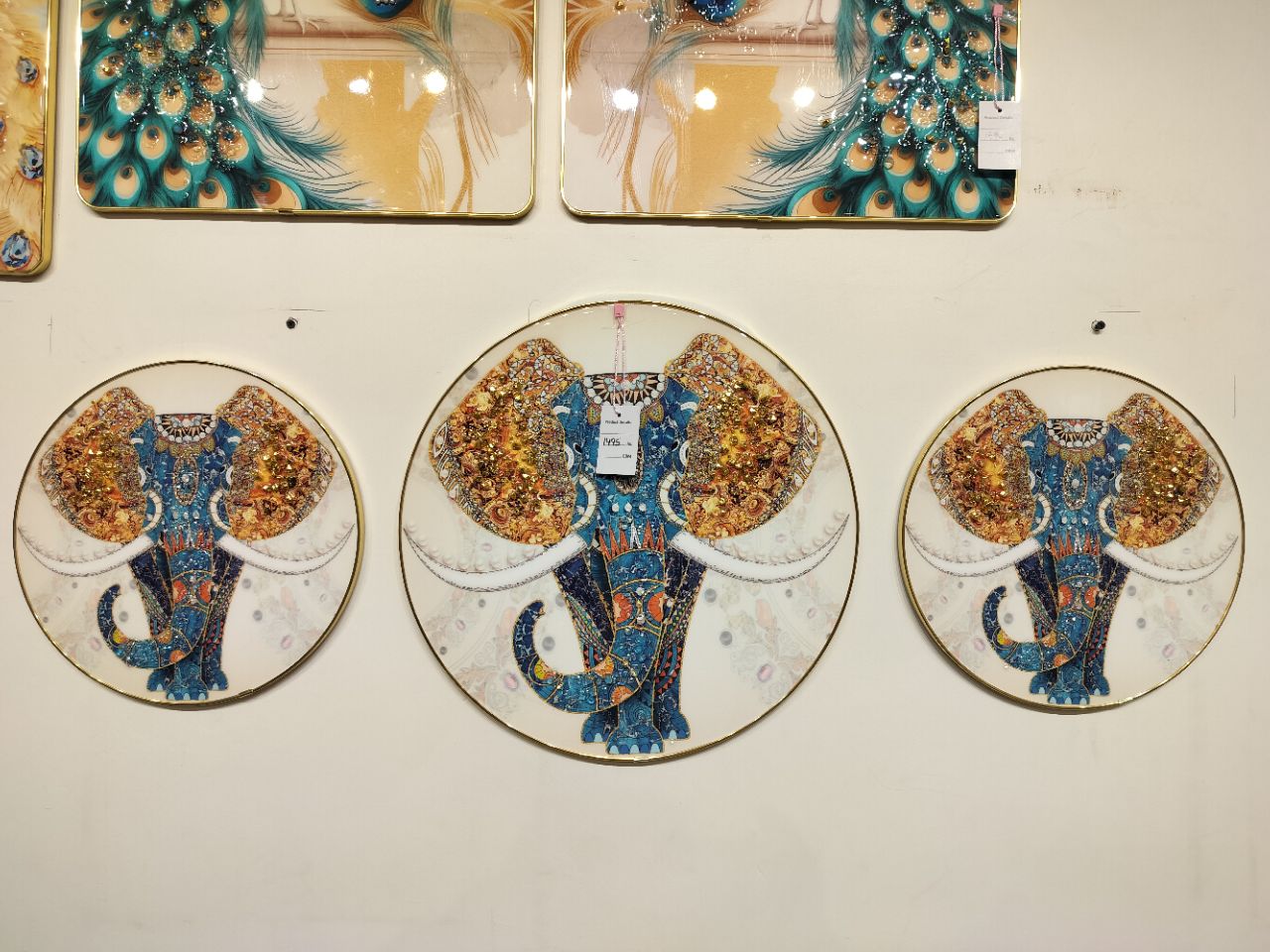 Decorative Elephant Wall Art view 2