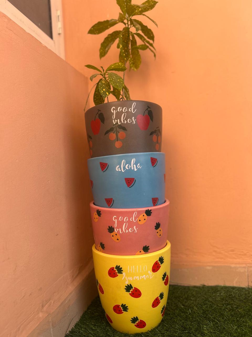 Stackable Planter Set view 2
