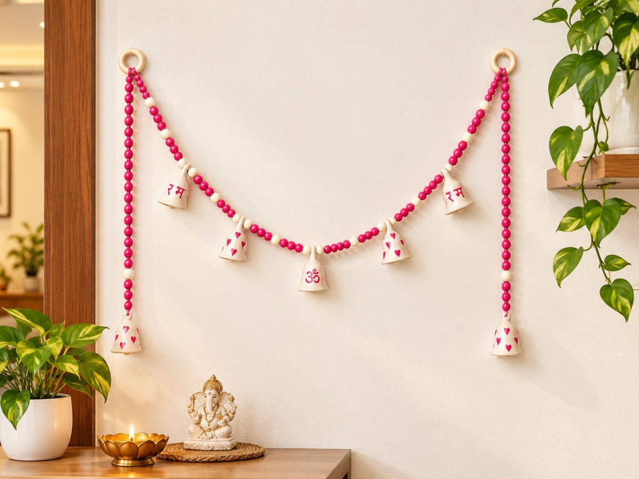 Decorative Bell Garland view 2