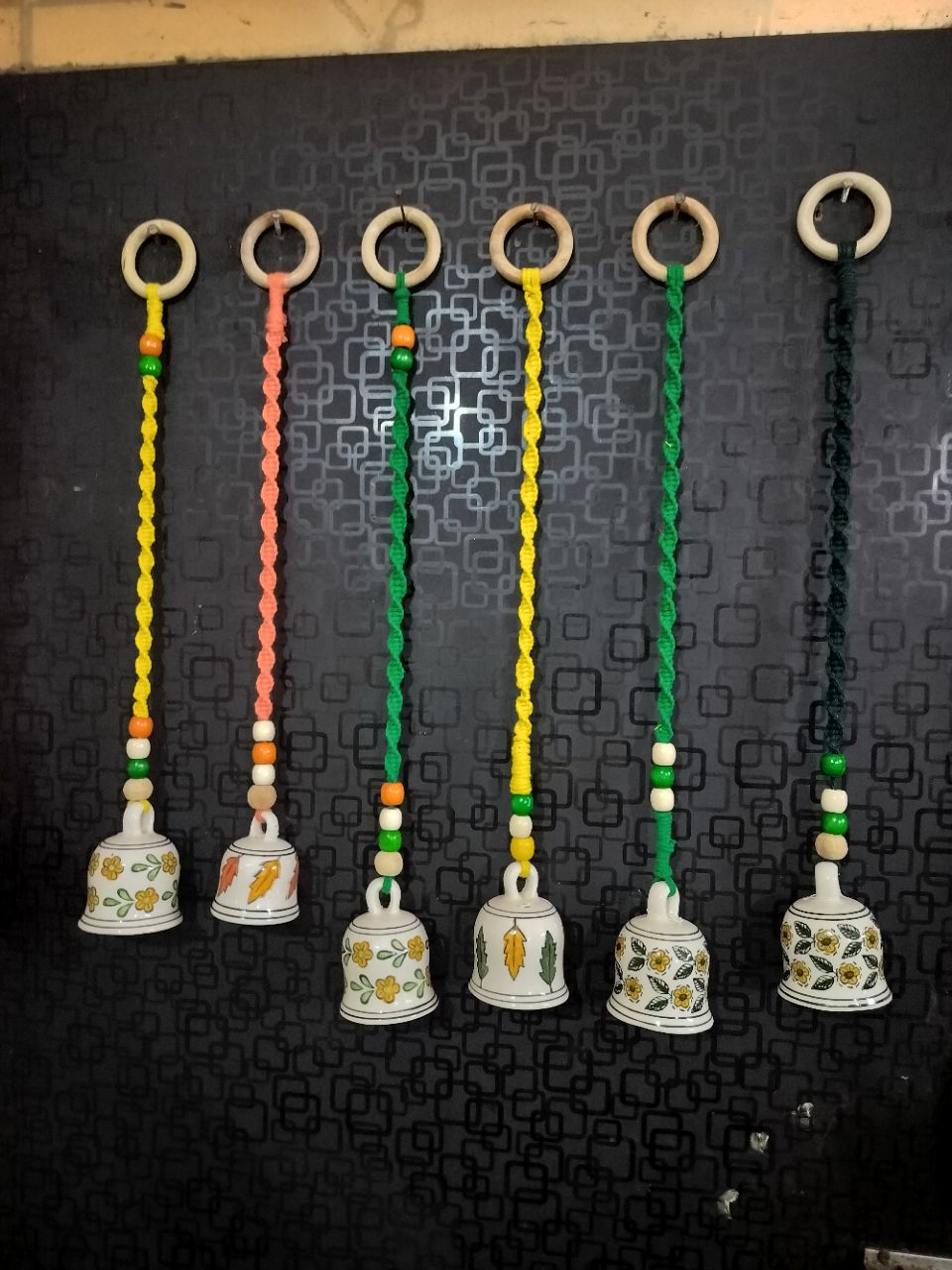 Colorful Ceramic Wind Chimes