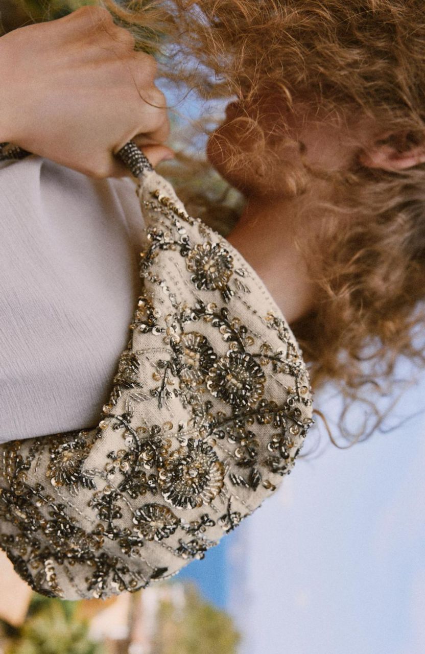 Embellished Sling Bag view 4