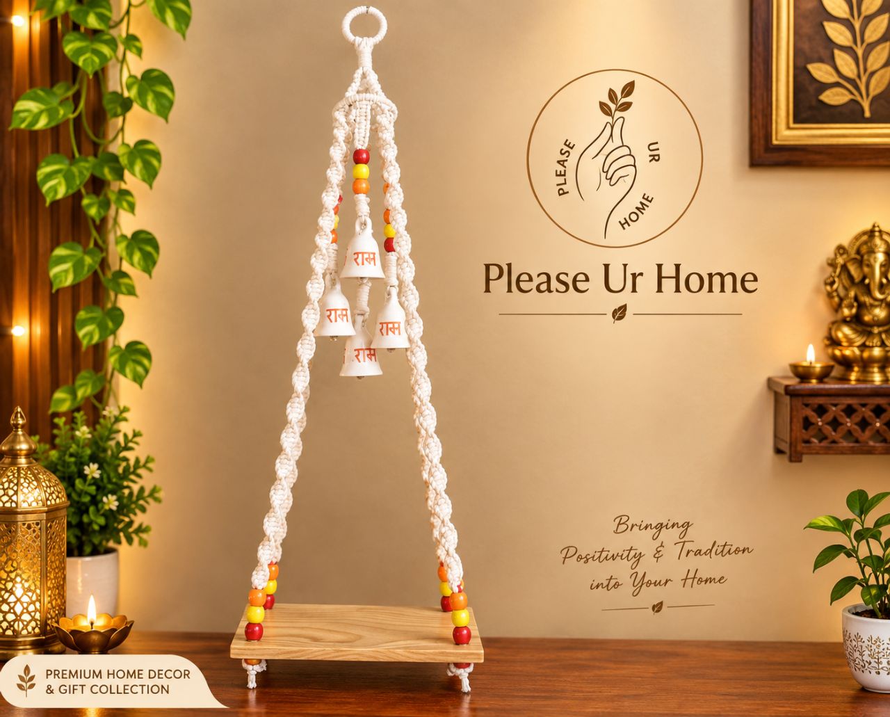 Ganesha Swing Statue view 2