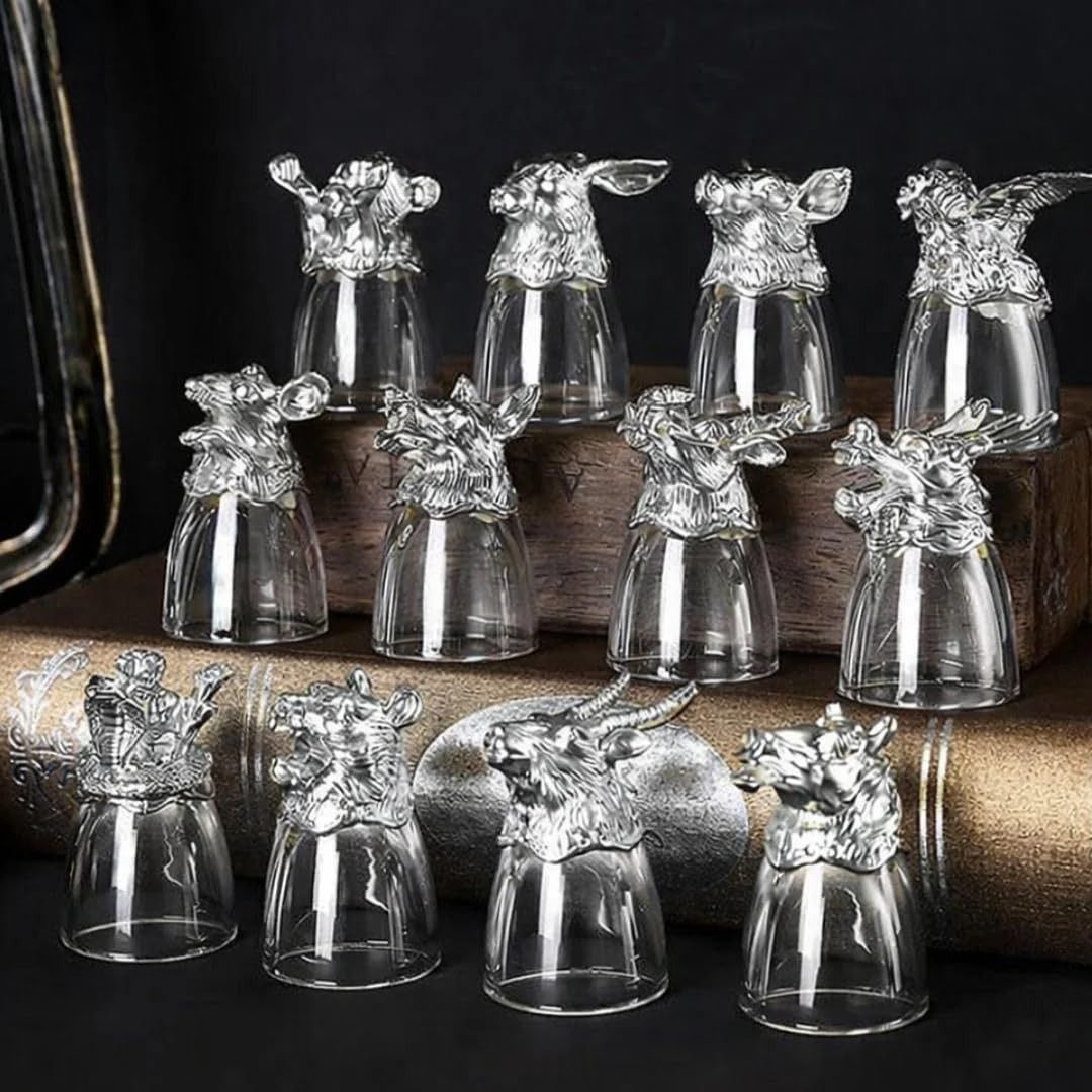 12 Pcs ecorative Statues Set view 3