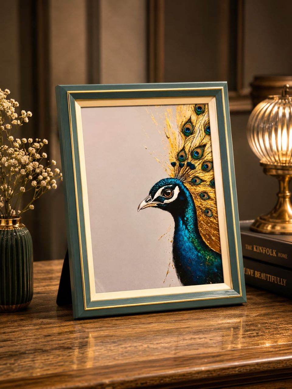Peacock Photo Frame